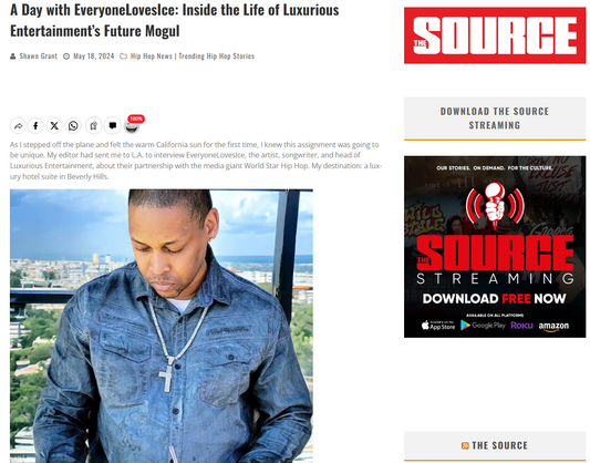 Focus Rich Clothing Gets a Nod in The Source Magazine